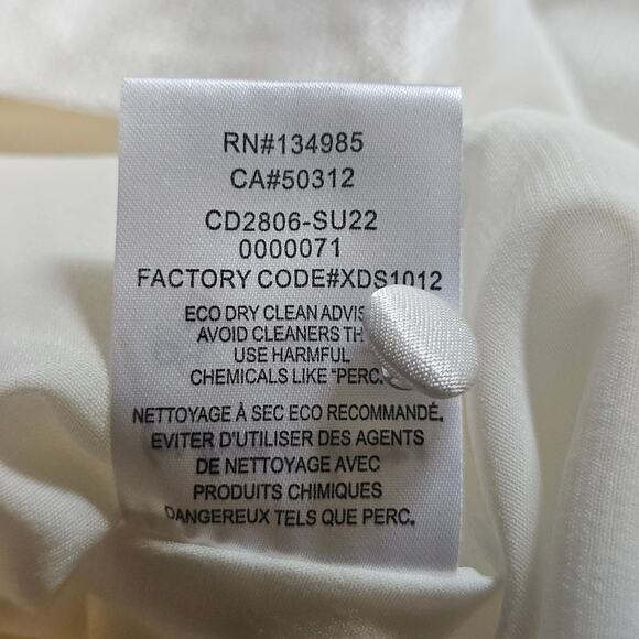 For Love & Lemons Lucy White Satin Sleeveless Mini Dress Size L NEW 3639 - Picture 8 of 11